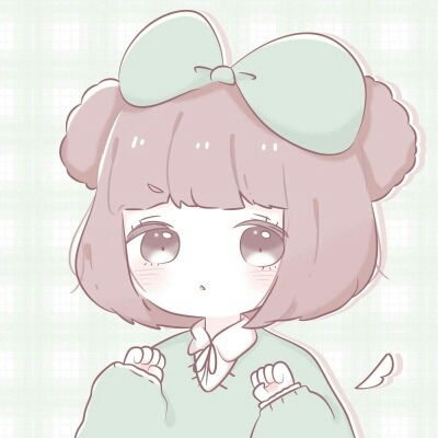  少女心闺蜜头像卡通