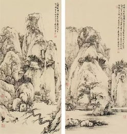  气韵肇自然雄逸见精神读李度一先生焦墨山水画