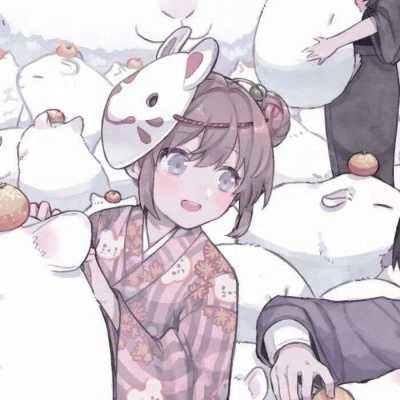  神仙动漫颜值的情人头像