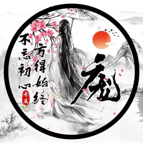  以你的名字做微信头像唯美青花瓷古风头像,赶快领走吧