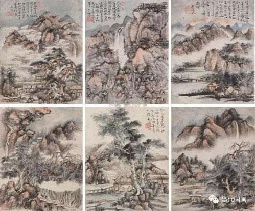  髡残九死丘壑历尽艰辛的山水清音
