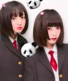  韩星潮剪二次元日式公主切,长发短发bob头都变得美美der