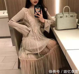  街拍美女不只是性感,蕾丝裙也能穿出仙气十足