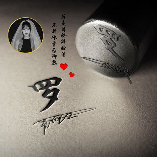  用你的名字做微信头像,超好看的姓氏签名头像,快来带走换上吧