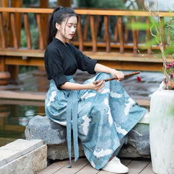  春日踏青就穿这汉服,清新脱俗仙气十足,给你不一样的美