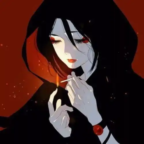 女生头像高质量黑色系动