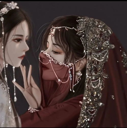 精致女生闺蜜头像