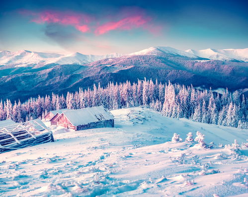  高清冬季冬天雪景自然风景jpg图片摄影图下载至来源处