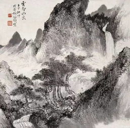  国画如何才能画好一颗松看看名家都是怎么画的