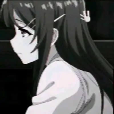  梦钰.黑色系动漫女头.优质.