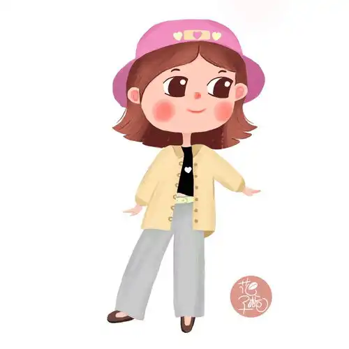  可爱的女生彩色小头像