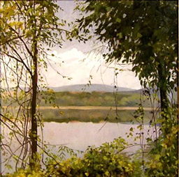 加拿大风景油画,美极了