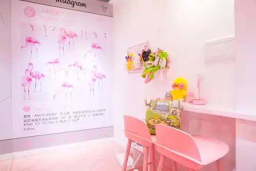  番禺自带ins滤镜粉色网红店,少女心收割机小仙女们都沦陷了