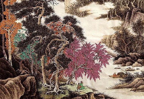  画家许吉尔胸中有气魄彰显了山水画的大格局