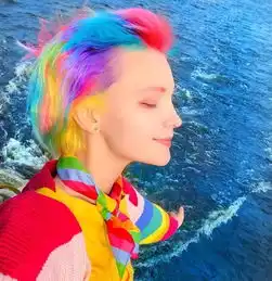  人间仙女外网颜赞达人化身彩虹引沸腾,直接气哭60w女生......