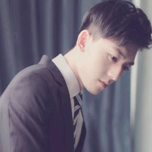  西装领带儒雅男人