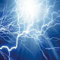  雷电头像打雷闪电头像