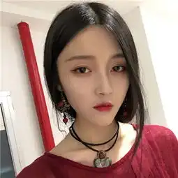  2018qq群头像女生红色衣服系列图片大全有生之年欣喜相逢