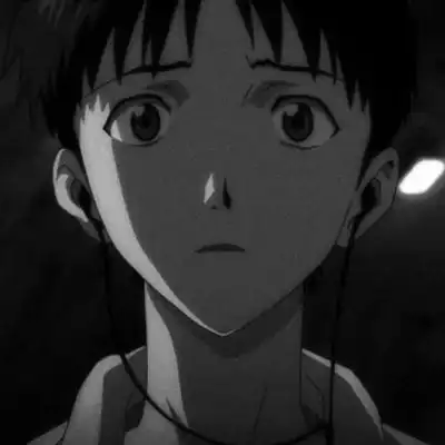  黑色男头
