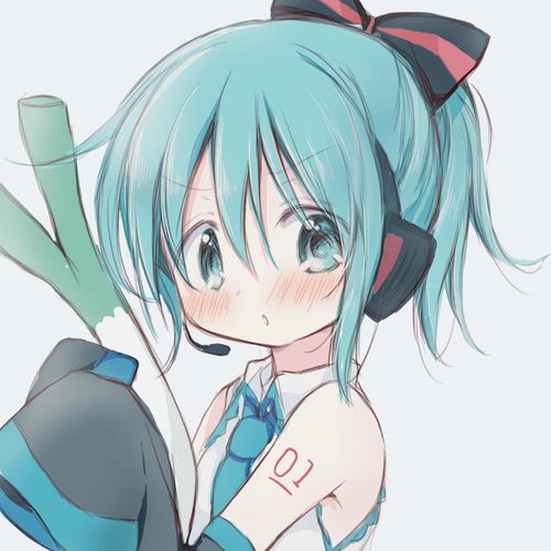  头像超可爱初音未来动漫女头像系列2