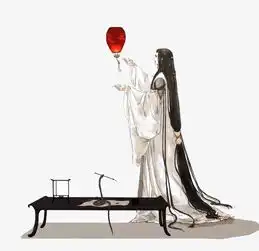 古风头像慵懒水墨画男