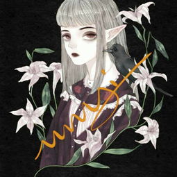  诡异重口动漫女生头像病娇图片很血腥又唯美的油画