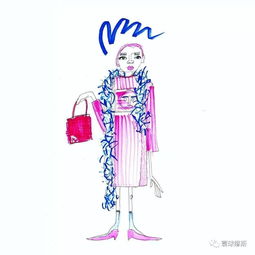  灵感集搜集那些妙趣横生的创意服装效果图插画,送给需要的你