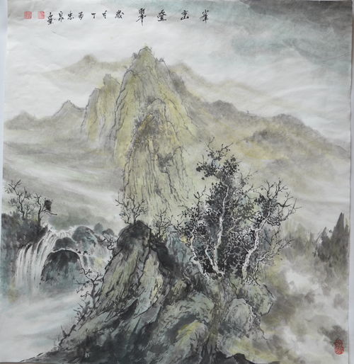 山水画小品,刘忠泉作品艺术先锋推荐