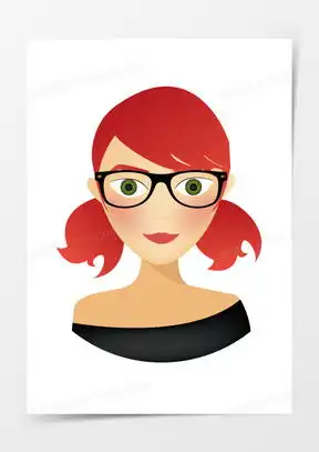  图片素材女人头像设计模板下载熊猫办公