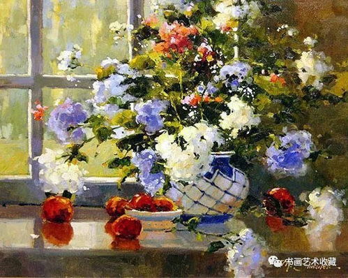  美国女画家水彩钓上那朵阳光