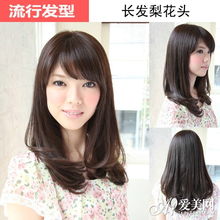  秋冬流行长发梨花头打造淑女气质发型