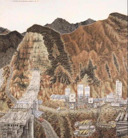  读画有感十三届全国美展山水画的五个一以贯之