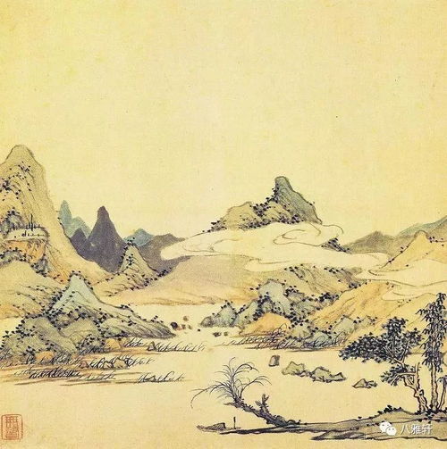  八雅轩丨清初名家弘仁山水画作品欣赏