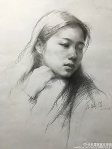  五大超写实画家的美女素描,70幅作品你最喜欢哪一种风格