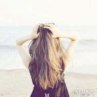  背影女头像卷发唯美微信头像图片大全