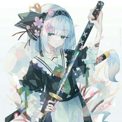  晚街动漫同人插画女生头像画师卡通动漫头像我要个性网