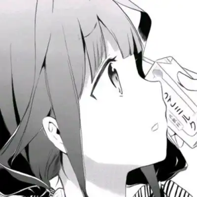  一对两张的可爱动漫情侣狗头