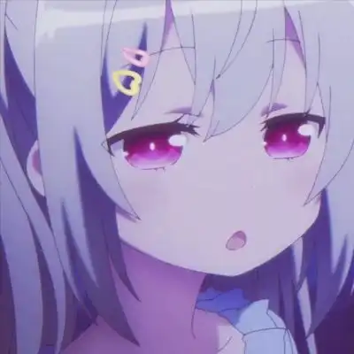  汐颜.动漫女头紫色系列爱意都女生头像我要个性网