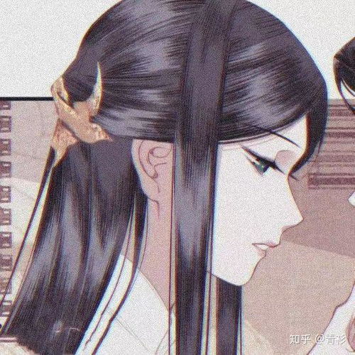  动漫百合情侣头像