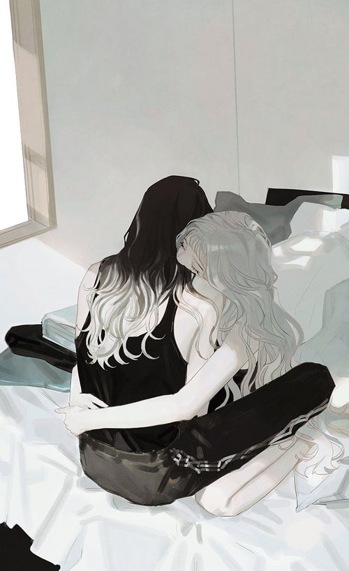  百合大法好,又飒又a的黑白配组合,极简的线条却看的高级感十足