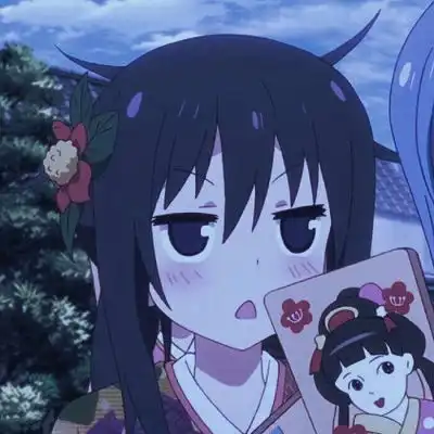 萌系动漫闺蜜头像温柔