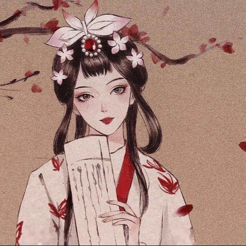  中国风结合百家姓头像,唯美古风藏头诗姓氏头像,喜欢请带走