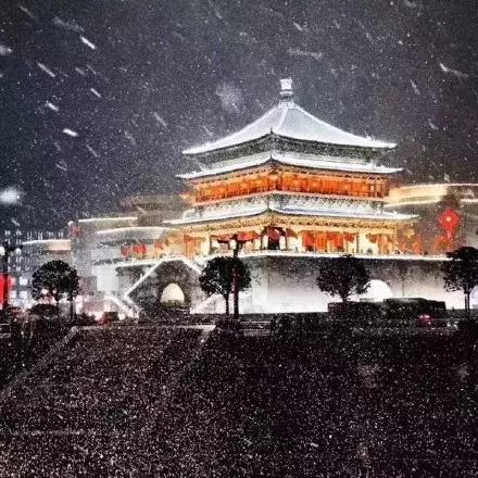  长安初雪,一大波雪景照即将来袭,你准备好了吗