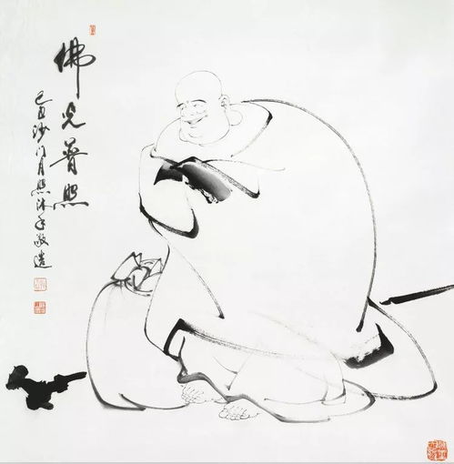  月上照人儒释道人物造像100幅