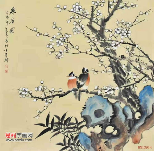  画家姜晓英简介姜晓英国画花鸟画欣赏