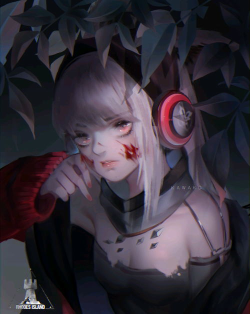  p站搬运明日方舟霜叶头像壁纸frostleaf