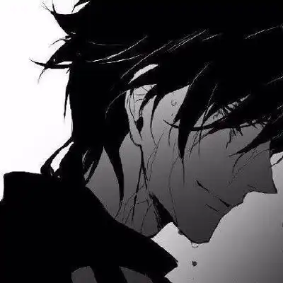  丧系头像男黑暗丧动漫头像男图片