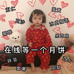  罗熙中秋节表情包大全可爱2019年中秋节表情包祝福语