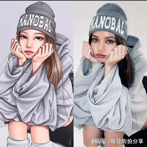  lisa的卡通照vs真人版,喜欢哪一个