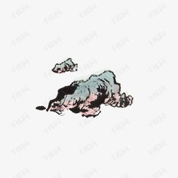  线描彩色淡墨干墨绘画素材图片免费下载高清png千库网图片编号9781976